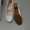 DREAM PAIRS Girls Dress Shoes Chunky High Heels Ankle Strap Party Wedding Princess Pump for Little Big Kid, Size 3 Little Kid, White, KKUMPU2502