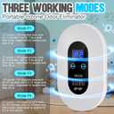 Qualirey Ozone Odor Eliminator for Strong Odor Cat Litter Deodorizer Plug in Air Purifier Dog Poof Odor Removal Air Ionizers Air Freshener for Home Kitchen Car Pets Bedroom Bathroom Room Toilet Shoe