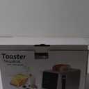 Touch Screen Toaster 2 Slice, Bagel Toaster with LCD Display, Stainless Steel Smart Digital Toasters with Single Slot Toasting,Memory Function