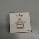 ChooKaChoo 2 Pack Baby Teething Toy Silicone Teething Mitten for Babies Over 3 Months Anti Dropping Wrist Hand Teethers Baby Chew Toys for Sucking Needs, BPA Free (Green & Caramel)