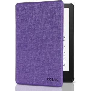 CoBak Kindle Paperwhite Case with Stand - Durable PU Leather Cover with Auto Sleep Wake, Card Slot, Hand Strap Feature - Fits Kindle Paperwhite 11th Generation 6.8" and Signature Edition 2021 Released