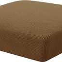 Hokway Couch Cushion Covers Stretch Cushion Covers Sofa Seat Cushion Slipcover Cushion Protector(Coffee, Small)
