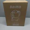 Aeitto Juicer Machines, 5.3" Extra Large Feed Chute Cold Press Juicer, Fit Whole Vegetables & Fruits, Easy to Clean, High Juice Yield,Slow Masticating Juice Extractor,Self Feeding (Slate Grey)