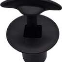 Westbrass A500-62 3/4" NPSM Gas Fire Pit and Fireplace Log Lighter Key Valve Trim Kit, Matte Black