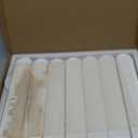 Large Stone Dish Drying Mats for Kitchen Counter,23.6x 15.3,Eco-Friendly,Foldable quick dry stone mat kitchen,Absorbent Diatomaceous Earth Mats for Dishes Bottles Cups Bathroom Any Countertop-white