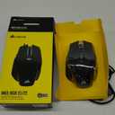 Corsair M65 RGB Ultra Tunable FPS Gaming Mouse Marksman 26,000 DPI Optical Sensor, Optical Switches, AXON Hyper-Processing Technology, Sensor Fusion Control, Tunable Weight System - Black