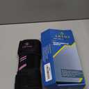 ABYON Knee Brace for Women Plus Size Stabilizer for Knee Pain, Meniscus Tear, Arthritis, Acl, Mcl Pain[Patented] Adjustable Wrap Patella Stability with Medical-Grade Compression for Fast Recovery  See How to Size Video Before Ordering (XX-Large, Black-Pink)