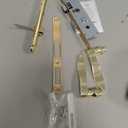 Wright Products - Serenade Mortise Keyed Lever Mount Latch with Deadbolt for Screen and Storm Doors, Polished Brass