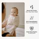 Ouch Baby 3-in-1 Swaddle Wrap for Newborn (0-3 Months) | All-Season Adjustable Velcro Baby Swaddle with Removable Fleece & Cotton Layers | Keeps Baby Cozy & Calm