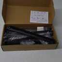 Ravinte 20 Pack 12-3/5 Inch Kitchen Square Cabinet Handles Matte Black Cabinet Pulls Black Drawer Pulls Kitchen Cabinet Hardware Kitchen Handles