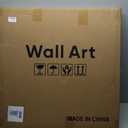 Art3d 2x4 ft Drop Ceiling Tiles 12-Pack, White, 3D Wall Panels with Semi-Cylinder Design for Interior Wall Decor, 24"x48"