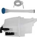 maXpeedingrods Windshield Fluid Reservoir for Nissan Rogue 2014-2016, Windshield Washer Tank with Cap & Washer Pump, Replace# 28910-4BA5A