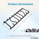 DG94-00938A Center Grate for Samsung Stove