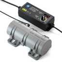 High Power 60W DC 12V Vibration Motor, VQP 3800RPM Vibrating Motor, 4260 Brushed Electric Powerful Vibrator Motor, Adjustable Power Supply Mini Body for Electric Massage Chair Bed Sieve Shake Motor