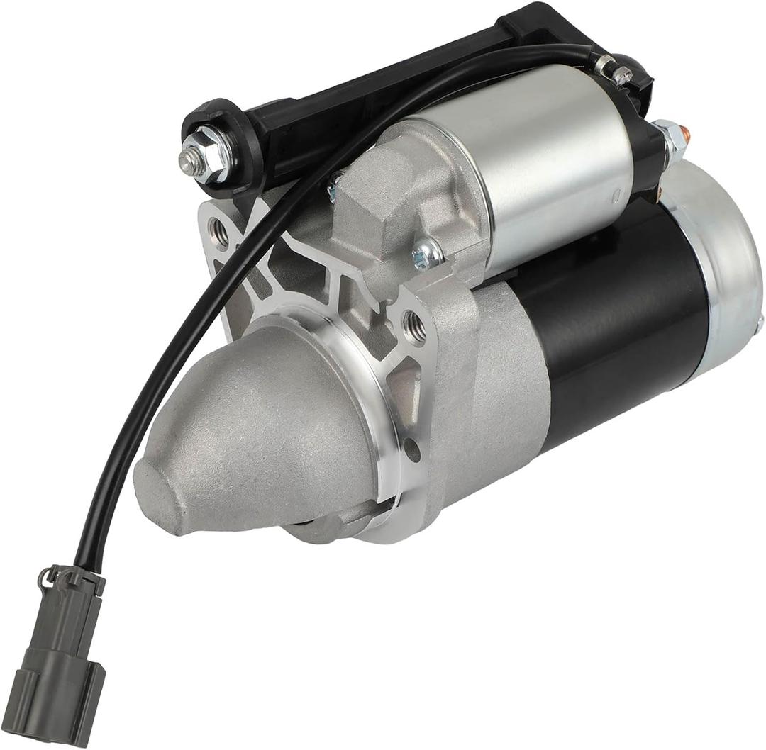 SCITOO Starter Motor 19068 for INFINITI for FX50 for M56 QX56 QX70 QX80 5.6L 2014-2022 for Nissan for Armada NV2500 NV3500 Pathfinder TITAN XD 5.6L 2010-2023 12V 2.0kW CW 9-Tooth Pinion PMGR SCITOO Starter Motor 19068 for INFINITI for FX50 for M56 QX56 QX70 QX80 5.6L 2014-2022 for Nissan for Armada NV2500 NV3500 Pathfinder TITAN XD 5.6L 2010-2023 12V 2.0kW CW 9-Tooth Pinion PMGR