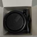 Fireplace Crackler Sound Box for Electric Fireplace with Remote Control, 2 in 1 Realistic Rechargeable Fire Crackling Sound Machine for Gas Fireplace, Fire Crackler Sound System, Fire Noise (Black)