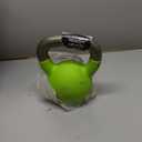 CAP Barbell 20 LB Neoprene Coated Cast Iron Kettlebell - Green