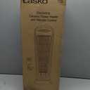 Lasko 1500W Ceramic Tower Space Heater with Remote, Thermostat, Timer & Widespread Oscillation, Portable Electric Heater for Indoor Use, Bedroom & Living Room, 751320