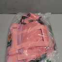 Kuoser Dog Life Jacket High Flotation, Reflective Dogs Life Vest for Swimming Boating, Adjustable Small Medium Large Dog lifejacket, Lightweight Dogs Life Preserver Rescue Handle Spring Summer Pool (X-Large (Chest Girth:25.9-33.4''), Pink)