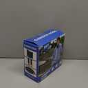 Garden Hose 50ft, Non-Expanding, Lightweight, Leak-Proof Metal interface, No-Knots, Portable, Wear-Resistant, Sturdy, Flexible, 3/4GHT, Water Hose for Yard, Garden (Black)