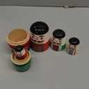 Nesting Dolls Russian Matryoshka Wood Stacking Dolls for Kids Handmade Toys (Guardian)