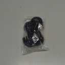 18 Pack Large S Hooks for Hanging, 4-1/2 inch Heavy Duty Rust-Free Closet S Hook, Metal Non Slip Rubber Coated S Hooks Black for Hanging Clothes Jeans Plants Bag Belt Pan Pot Cup Towels Basket Tools