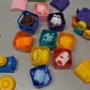 Play-Act Learning Toy for Toddlers 1 2 3 Years Old, Counting, Matching & Sorting Montessori Learning Farm Train Including 8 Farm Animals, Easter Basket Stuffers Birthday Gift for Baby Boys Girls