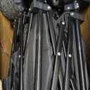 Sekey Collapsible Wagon with Folding Table and Drink Holders, Foldble Beach Wagon with All-Terrain Wheels Load up to 330LBS for Shopping, Camping, Sports.Black