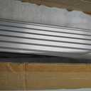 Door Threshold Ramp 6" Rise Door Ramp Aluminum Entry Ramp or Doorways Rated 800 lbs Load Capacity forWheelchair Scooters Power Chairs Walkers Metallic