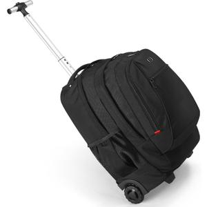 star cloud 21x14 x8 Rolling Backpack For Adults With wheel, Durable Wheeled Backpack With 17" Laptop Sleeve,Travel Carry on Backpack with Wheel for Convenience