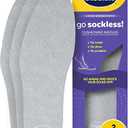 Size: Mens 7-13 Womens 5-10Dr Scholl’s Go Sockless! Cushioning Insoles for Women Men Unisex, 3 Pairs, Trim to Fit Absorbs Moisture to Keep Feet Dry, Shoe Inserts for Women Men with Plush Terry Cloth Layer for Added Comfort 