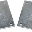 Universal Wood Bed Rail Hook Plates for Beds Frame Bracket Headboard Footboard Replacement Bed Parts2Pcs