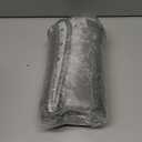 Smiry Memory Foam Toilet Rugs U-Shaped 24x20, Extra Soft Absorbent Non-Slip Contour Bathroom Rugs, Machine Washable Bath Mats for Toilet, Grey