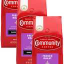 Community Coffee French Roast Ground Coffee, Extra Dark Roast, 32 Ounce (Pack of 3)