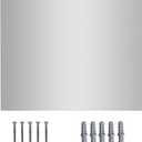 ONEEON Stainless Steel Backsplash ，24 x 30 Inch Range Hood Stove Backsplash Back Stainless Steel Sheet for Kitchen