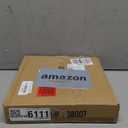 Aspen Creative 38007, Collapsible Empire Transitional Spider Shade, 9" Top x 11" Bottom x 9" Slant, White Linen