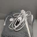 Heated Blanket Electric Blanket,Cozy Faux Rabbit Fur & Soft Flannel Warm Heater Throw Blanket with 5 Fast Heating Levels &10Hours Auto-Off Over-Heat Protection50" x 60" (Grey)