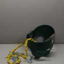 High Back Full Bucket Toddler Swing Seat with Yellow Coated Chains Fully Assembled Baby Swing Set Accessories (Green)