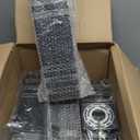 4Pack 15inch LED Square Up & Down Wall Lights,14W Outdoor Wall Light 4000K Day White Aluminum Body Waterproof IP65 LED Exterior Light Fixtures Wall Mount for House Patio Garage Garden