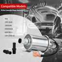 149-2646 Electric Fuel Pump 12V, Fit for Cummins Onan Diesel Generator, Replace A064S968 A047N911 149-2646-01