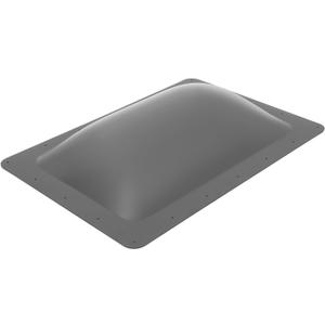 RV Skylight Cover 18" x 26" Universal Fits Standard 22" x 14" Skylight Openings Travel Trailer RV Camper Truck Sky Light Dome Replacement, Gray