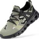 Kids Shoes for Boys Girls Running Tennis Slip On Shoes Athletic Walking Sneakers (2 Big Kid, Camouflage)