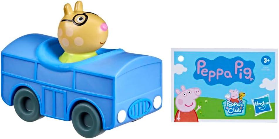 Peppa Pig Peppas Adventures Little Buggy Vehicle, Preschool Toy for Ages 3 and Up (Pedro Pony in School Bus)