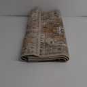 Madane Runner Rugs for Hallway 2x10 Long Washable Non-Slip Hallway Runner Rug Low-Pile Stair Kitchen Runner Throw Carpet for Entrance Living Dining Laundry Room (Turmeric/Grey, 2 x 10)