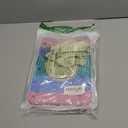 for iPad (A16) 11th Generation case 11''(2025)/10th Generation case 10.9''(2022),360Rotatable Stand with [Pencil Holder & Shoulder Strap] Heavy Duty Shockproof Silicone Case (Colorful Pink)