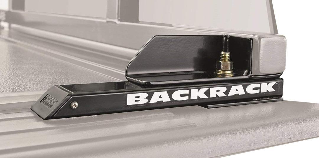 RealTruck Backrack Hardware Kit for use w/Low-Profile Tonneau, Black, No Drill | 40123 | Fits 2015-2025 Ford F-150; 2022-2025 Ford F-150 Lightning