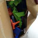 Hot Wheels Track Set with 4 Loops, 3-Way Crash Zone & Motorized Booster, Folds for Storage, with 1:64 Scale Toy Car