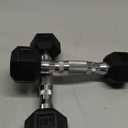 PAPABABE HEX Dumbbell Set 2.5-125lb, Rubber Encased Home Gym Dumbbells, Exercise & Fitness Weights Dumbbells for Women & Men, Hand Weight for Strength Training