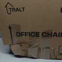 TRALT Office Chair - Ergonomic Desk Chair with Adjustable Lumbar Support, Mesh Computer Chair, Executive Chairs for Home Office Comfortable Lumbar Support (Deep Blue)