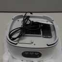 Portable Clothes Dryer, Compact & Foldable Electric Drying Machine for Home, Travel & RV, with Remote Control and Carry Bag (white)